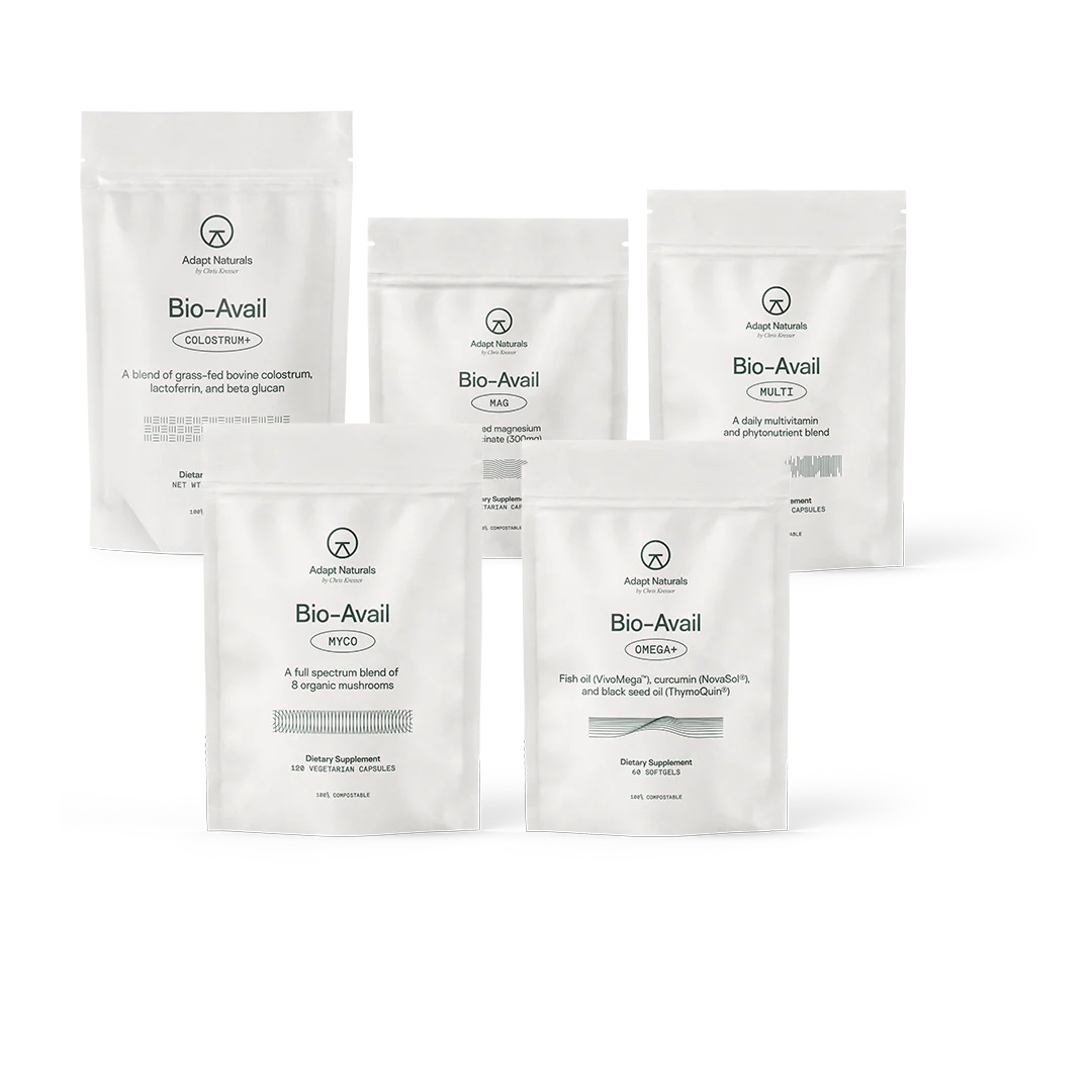 Colostrum+, Mag, Multi, Myco, Omega+ Bundle