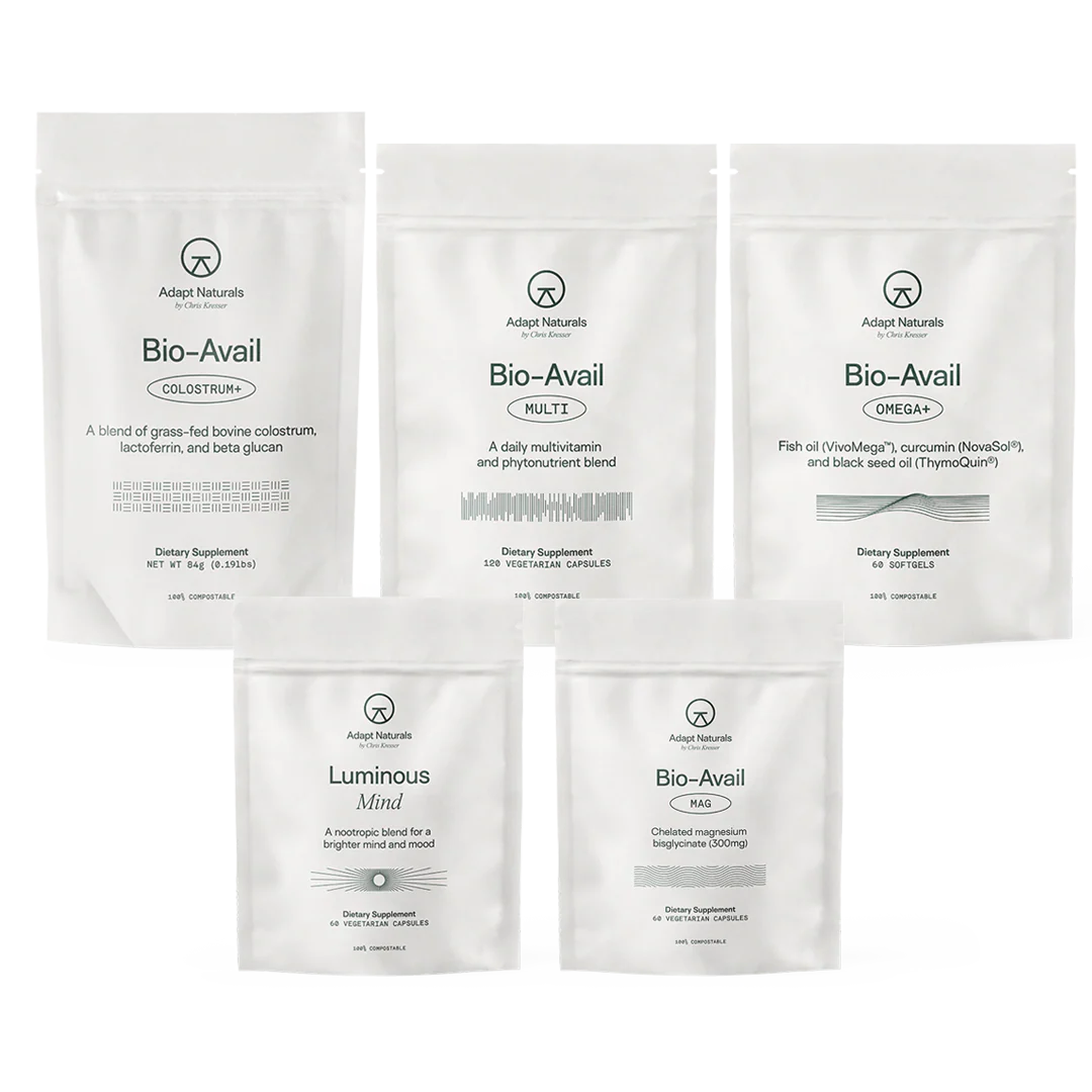 Colostrum+, Mag, Multi, Omega+, Luminous Mind Bundle