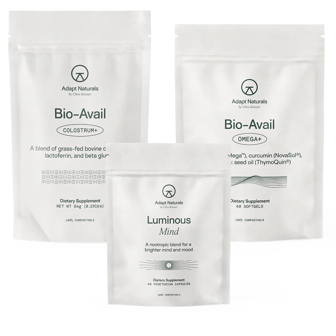 Colostrum+, Omega+, Luminous Mind Bundle